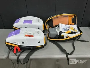 (3) Stryker Lucas 3 Chest Compression Systems