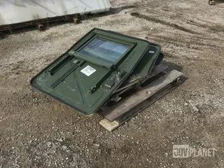 Set of (4) HMMWV Humvee Hard Doors