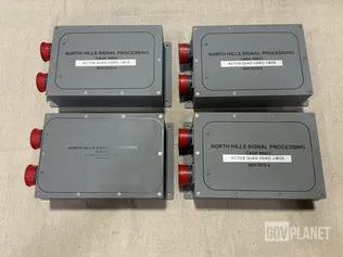 (4) North Hills Signal Processing NH17012-4 Video Interface Units