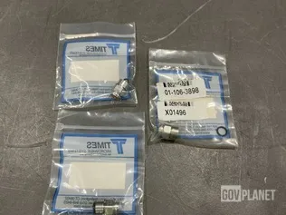 (9) Times Microwave 01-106-3898 Electrical Plug Connectors