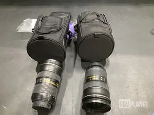 (2) Nikon AF-S Nikkor 24-70mm Camera Lenses
