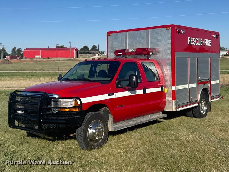 2000 Ford F550 Super Duty Crew Cab Rescue Vehicle - photo 1