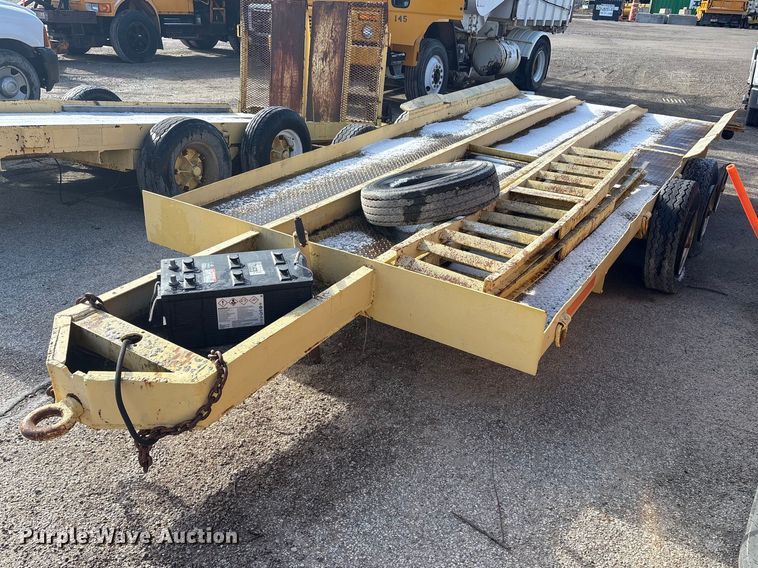 Shop Built Equipment Trailer - photo 1
