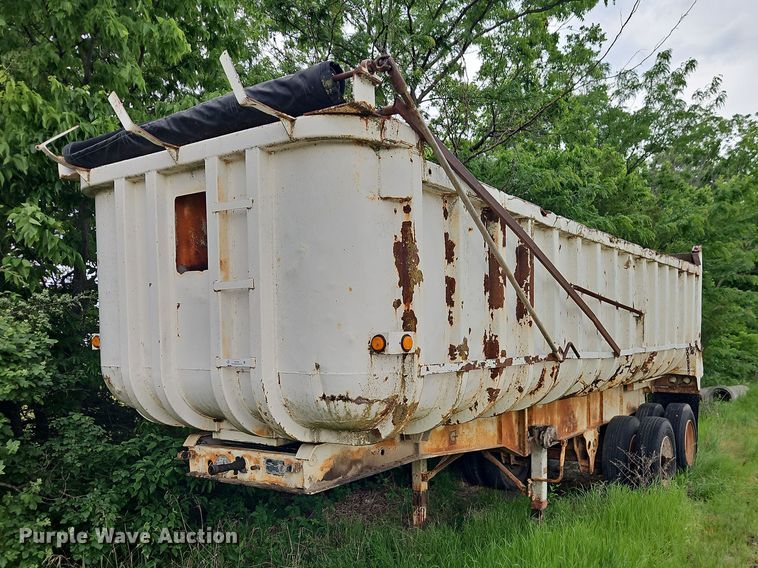 1979 Fruehauf ND1-F2-22'71/2DB5-24 End Dump Trailer - photo 1