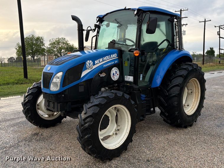 2019 New Holland Powerstar 120 MFWD Tractor - photo 1