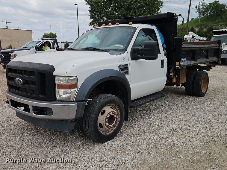 2009 Ford F450 Super Duty Dump Truck - photo 1