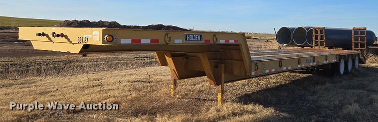 2013 Holden HLB50 Drop Deck Equipment Trailer - photo 1