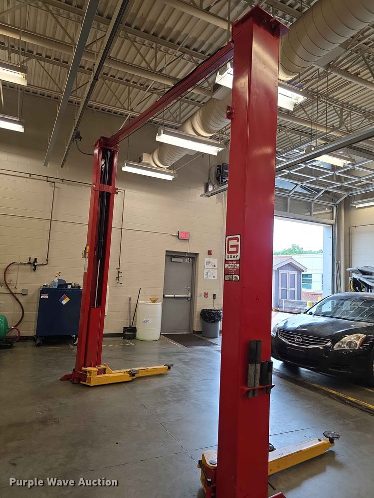 Gray QL-90 Two Post Automotive Lift - photo 1