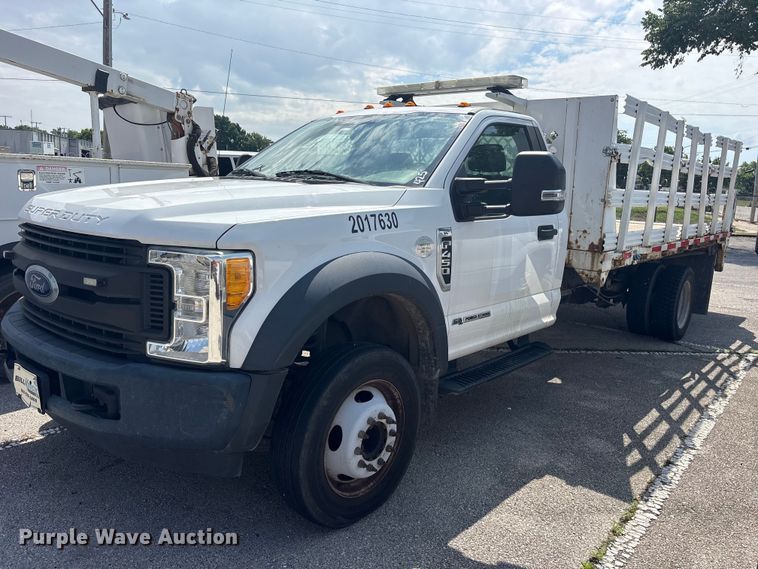 2017 Ford F450 Super Duty Flatbed Truck - photo 1