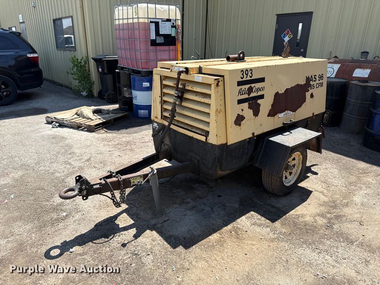 2001 Atlas Copco XAS 96 Air Compressor - photo 1