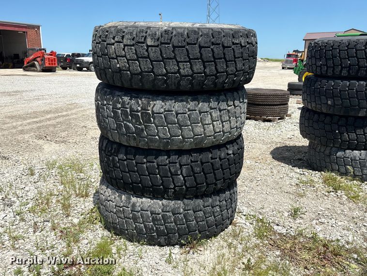 (4) 17.5R25 Tires - photo 1