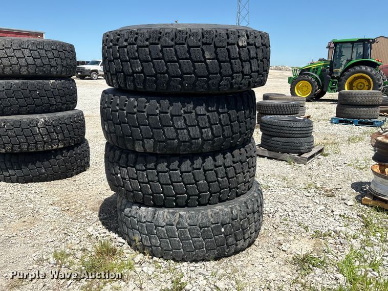 (4) 17.5R25 Tires - photo 1