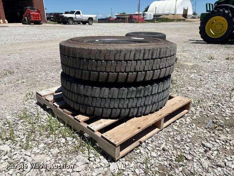 (2) General Tire Grabber OD 11R22.5 Tires - photo 1