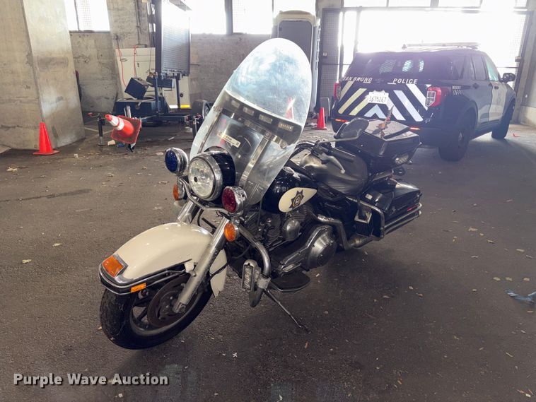 2005 Harley-Davidson Police Road King Motorcycle - photo 1