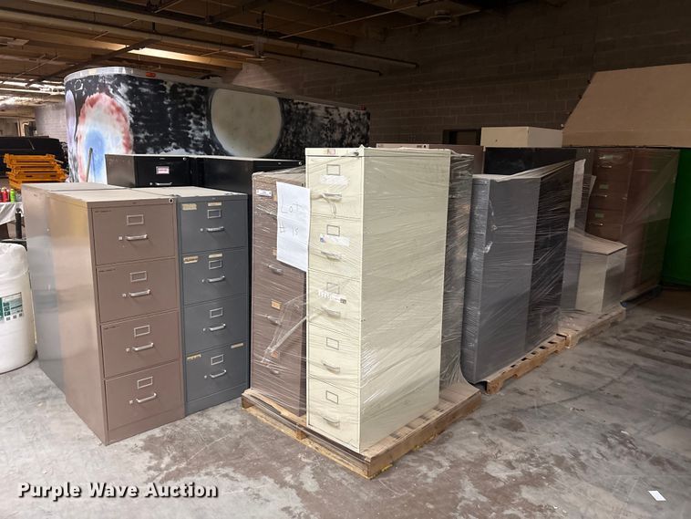 (36) Filing Cabinets - photo 1