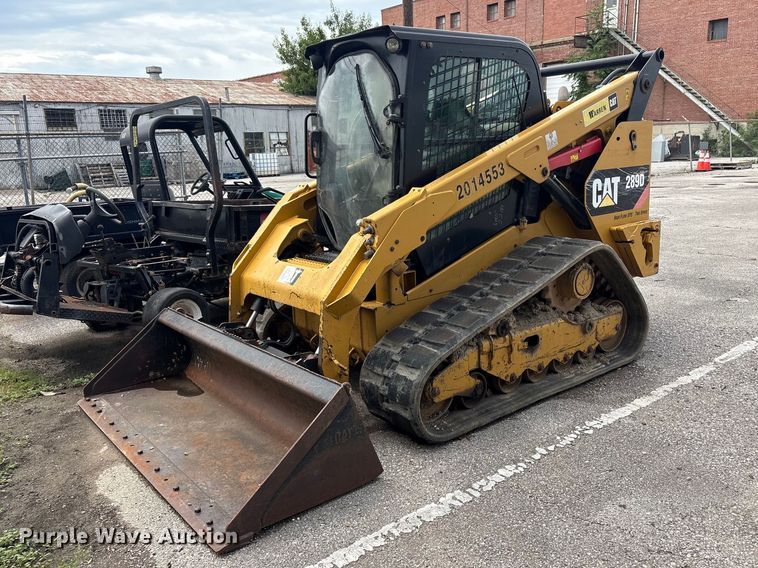 2014 Caterpillar 289D Tracked Skid Steer Loader - photo 1