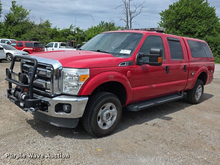 2012 Ford F350 Xlt Super Duty Crew Cab Pickup Truck - photo 1
