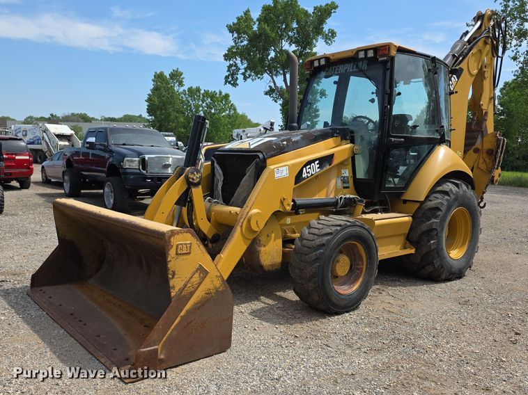 2011 Caterpillar 450E Backhoe - photo 1