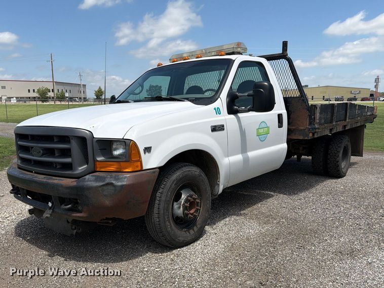 2001 Ford F350 Super Duty Dump Bed Pickup Truck - photo 1