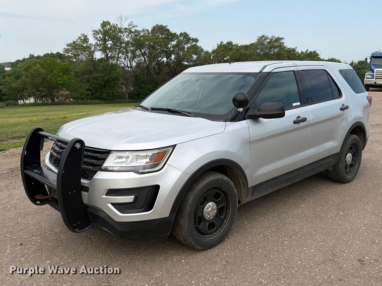 2018 Ford Explorer Police Interceptor SUV
