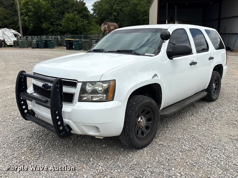 2011 Chevrolet Tahoe Police SUV