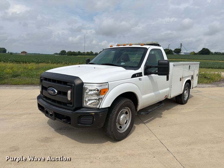 2012 Ford F350 Super Duty Utility Bed Pickup Truck - photo 1