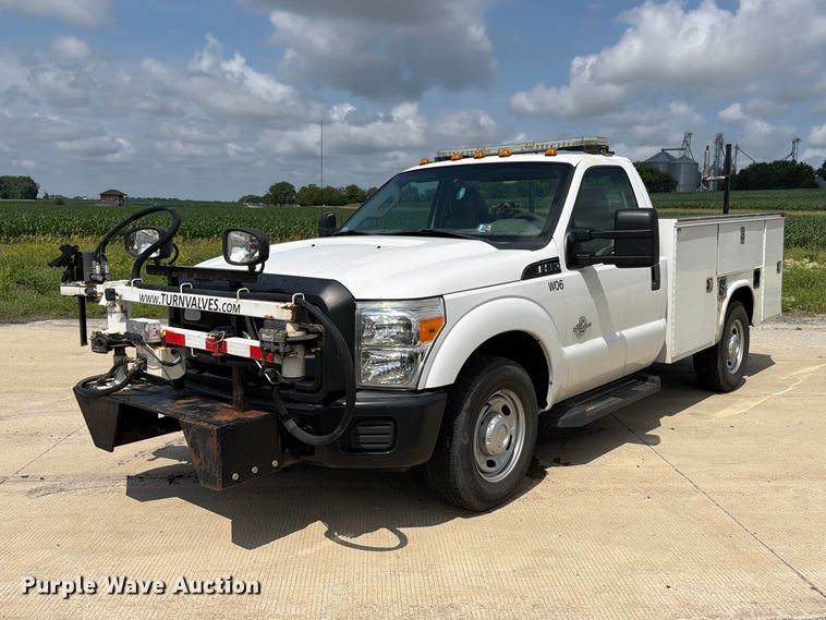 2013 Ford F350 Super Duty Utility Bed Pickup Truck - photo 1