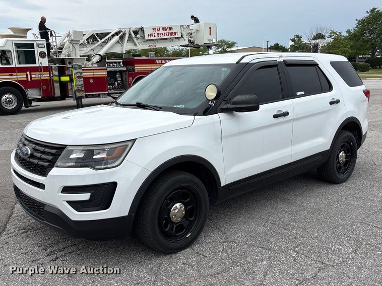 2018 Ford Explorer Police Interceptor SUV