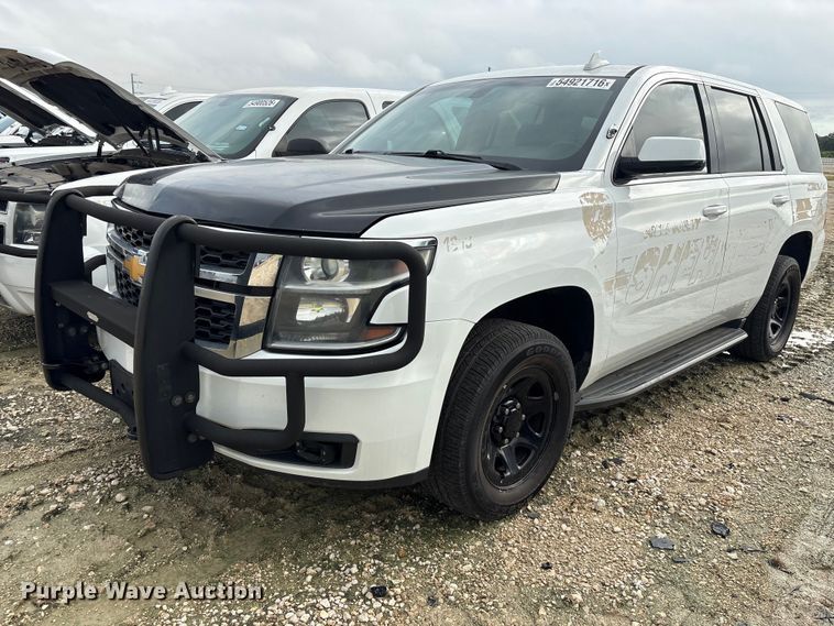 2018 Chevrolet Tahoe Police SUV
