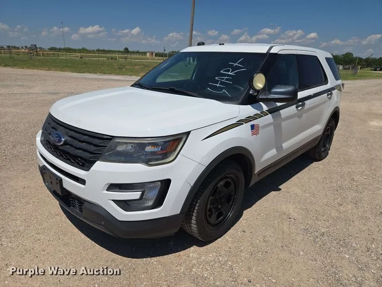 2017 Ford Explorer Police SUV