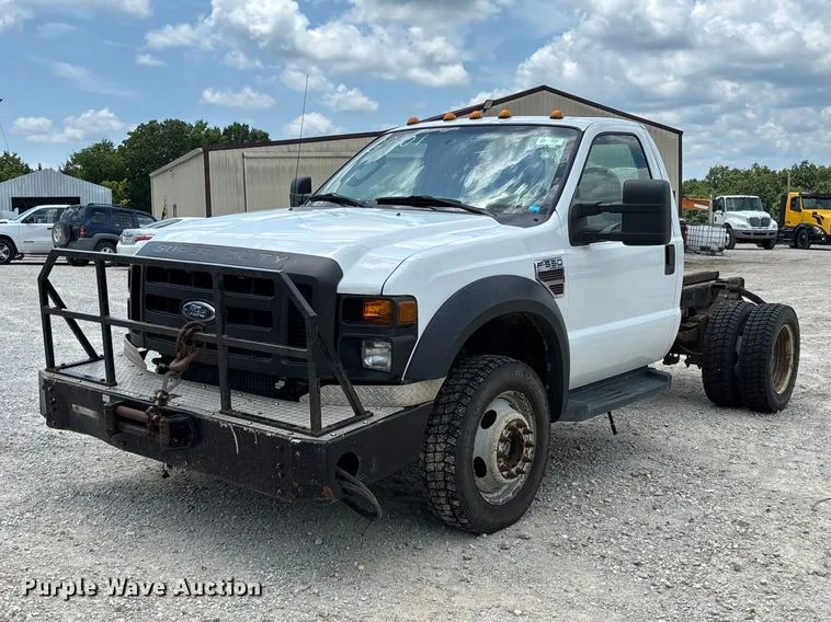 2008 Ford F550 Super Duty XL Truck Cab And Chassis