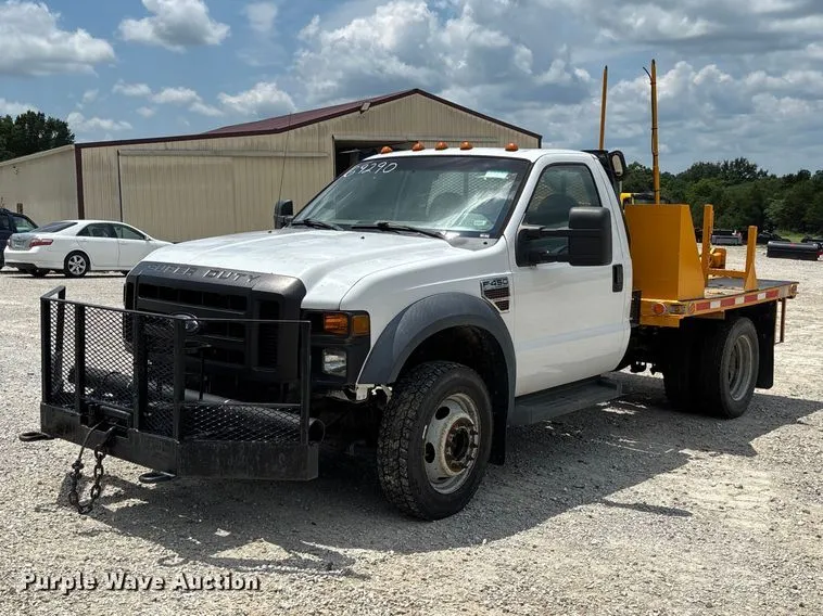 2008 Ford F450 Super Duty  Flatbed Truck