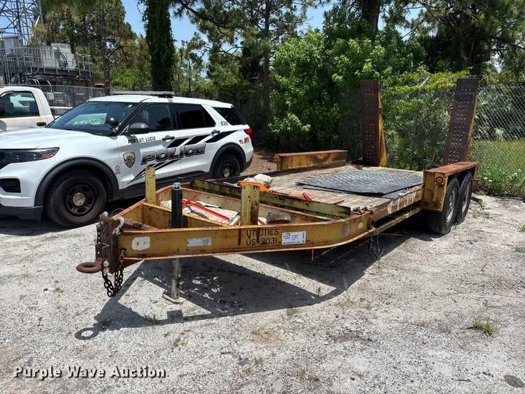 2004 Belshe Equipment Trailer