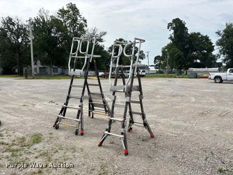 (2) Little Giant Ladder Systems Ladders