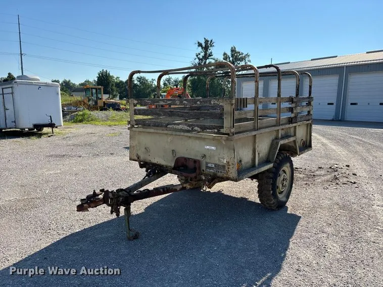 1968 Case-Master Body Inc. M101A1 Utility Trailer