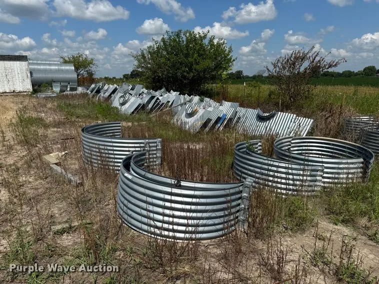 Approximately (60) Culvert Diaphragm Pieces