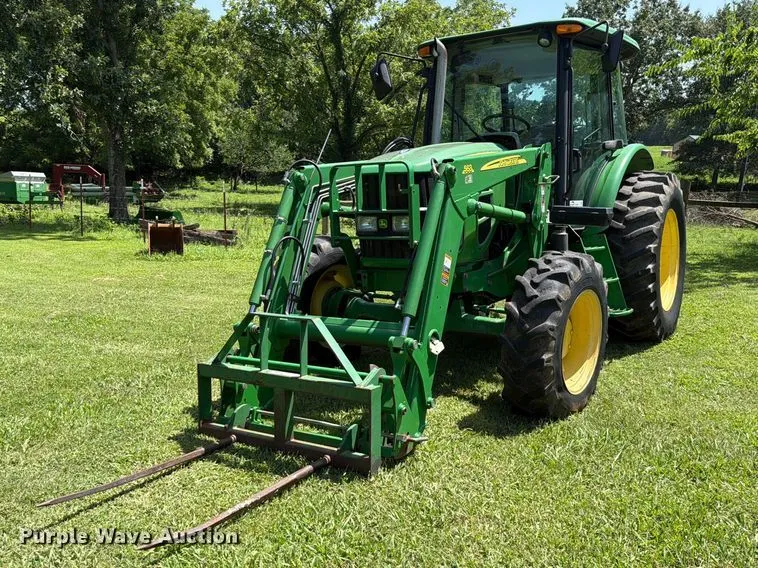 2010 John Deere 6115D MFWD Tractor