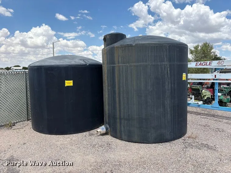(2) Water Tanks