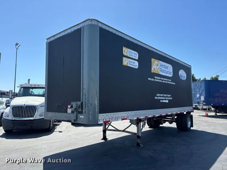 1995 Hyundai Translead HDM28WH-5050 Dry Van Trailer