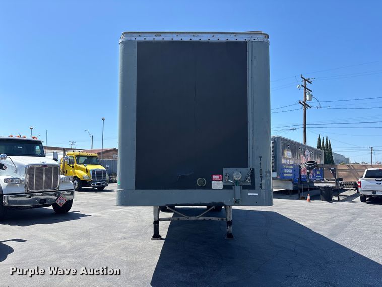 1995 Hyundai Translead HDM28WH-5050 Dry Van Trailer - photo 2