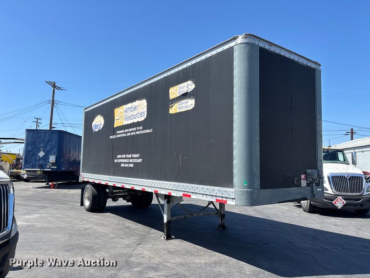 1995 Hyundai Translead HDM28WH-5050 Dry Van Trailer - photo 3
