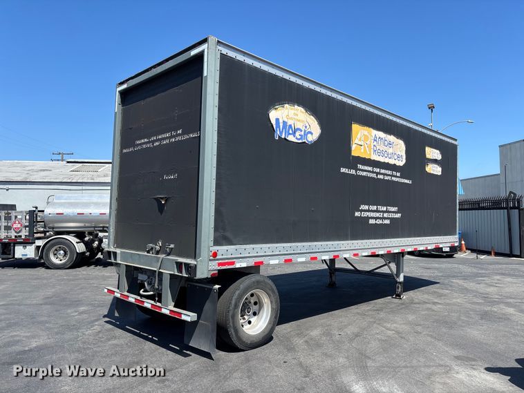 1995 Hyundai Translead HDM28WH-5050 Dry Van Trailer - photo 5