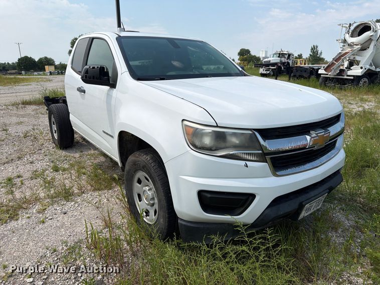 2017 Chevrolet Colorado Ext. Cab Pickup Truck Cab And Chassis - photo 3