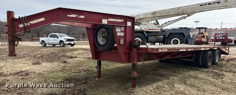 1998 Coose Trailer Mfg. Inc. Equipment Trailer