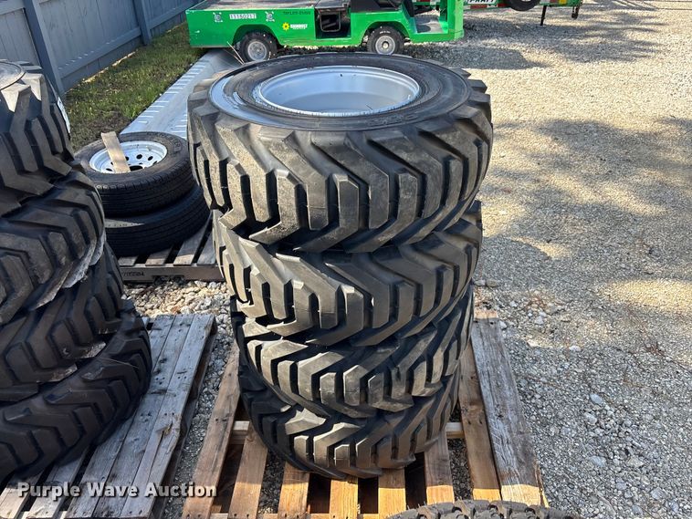 (4) 12-16.5 Tires And Wheels - photo 4