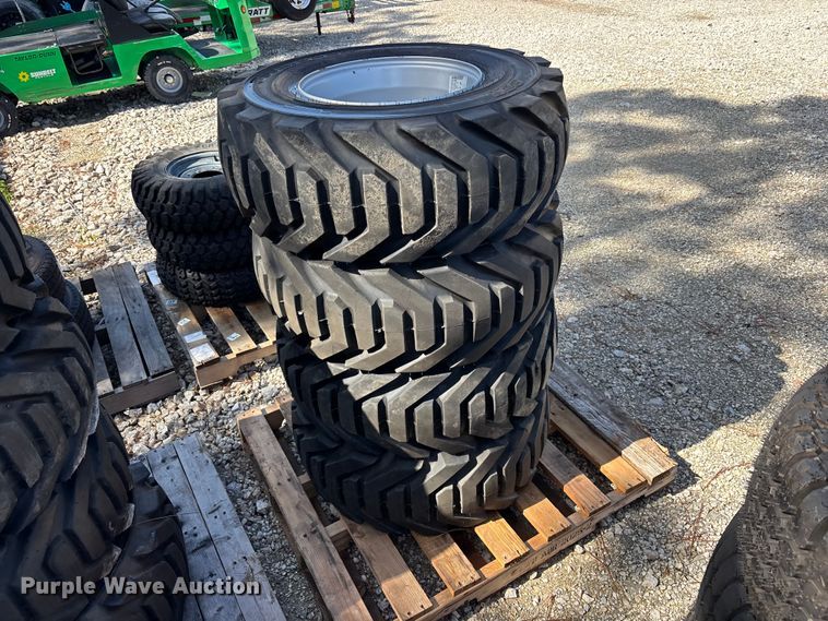 (4) 12-16.5 Tires And Wheels - photo 5