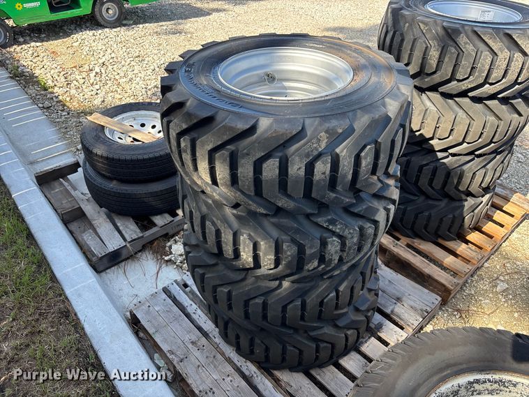 (4) 12-16.5 Tires And Wheels - photo 4