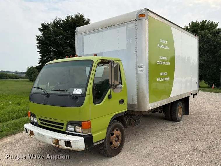 2002 Isuzu NPR Box Truck