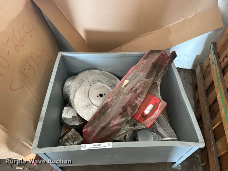 Crate Of Grain Drill Parts - photo 2