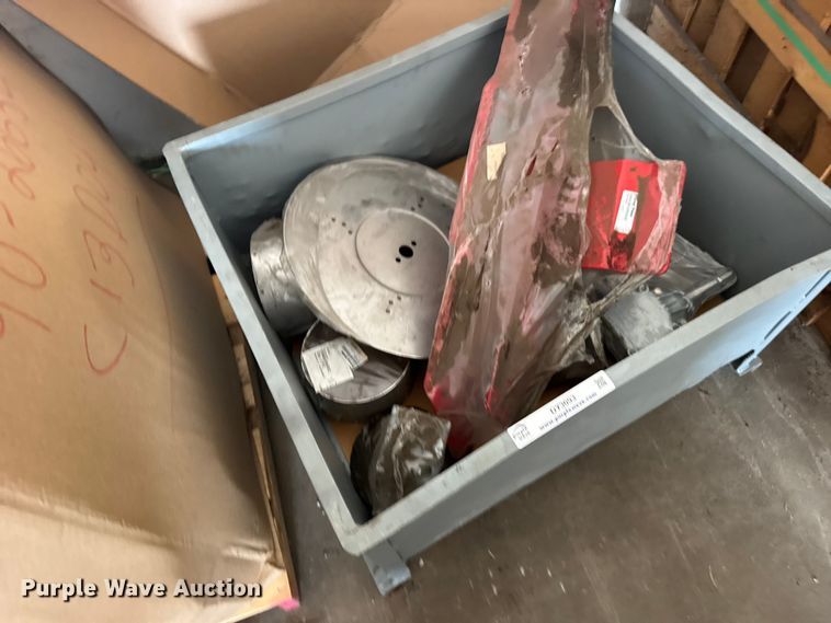 Crate Of Grain Drill Parts - photo 3